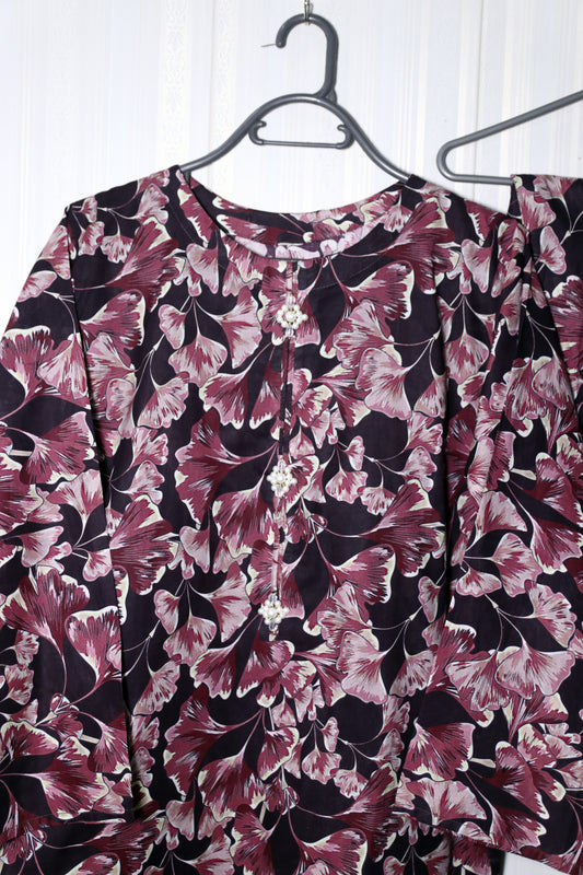 Two Piece Lawn Suit